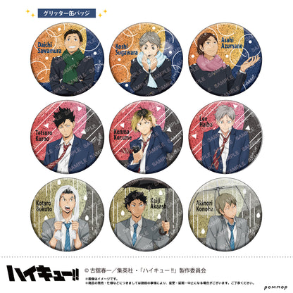 ハイキュー!!_缶バッジコレクション(B)-お天気版権 第一弾-　【BOX／10個入り】
