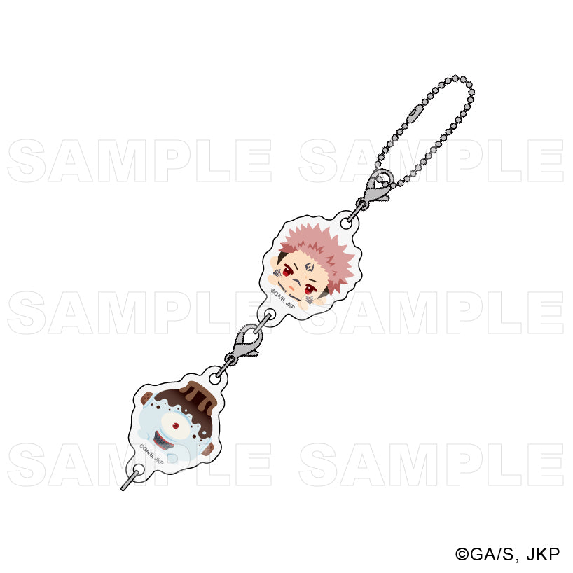 呪術廻戦_ちょこっテ! 連結アクリルキーホルダー 呪霊&呪物 宿儺・漏瑚