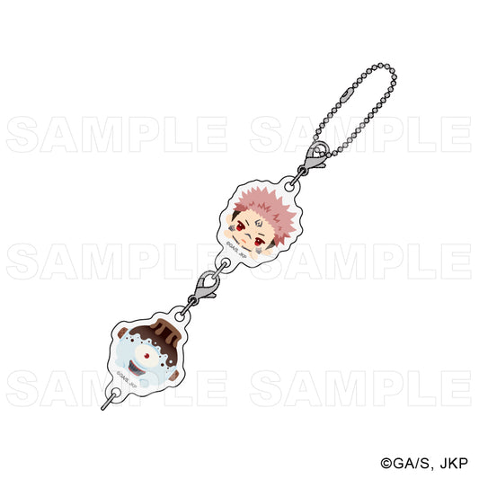 呪術廻戦_ちょこっテ! 連結アクリルキーホルダー 呪霊&呪物 宿儺・漏瑚