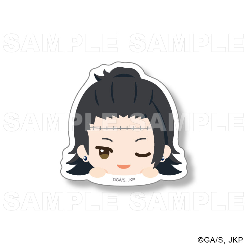 呪術廻戦_ちょこっテ! トレーディングステッカー 呪霊&呪物【BOX／8枚入り】