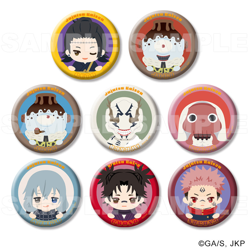 呪術廻戦_ちょこっテ! トレーディング缶バッジ 呪霊&呪物【BOX／8個入り】