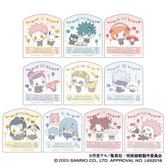 呪術廻戦 第2期_紙-kami-キャラスタンディ／呪術廻戦×サンリオキャラクターズ　【BOX／10パック入り】