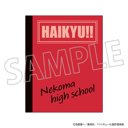 ハイキュー!!_ミニブック型メモ／音駒高校	