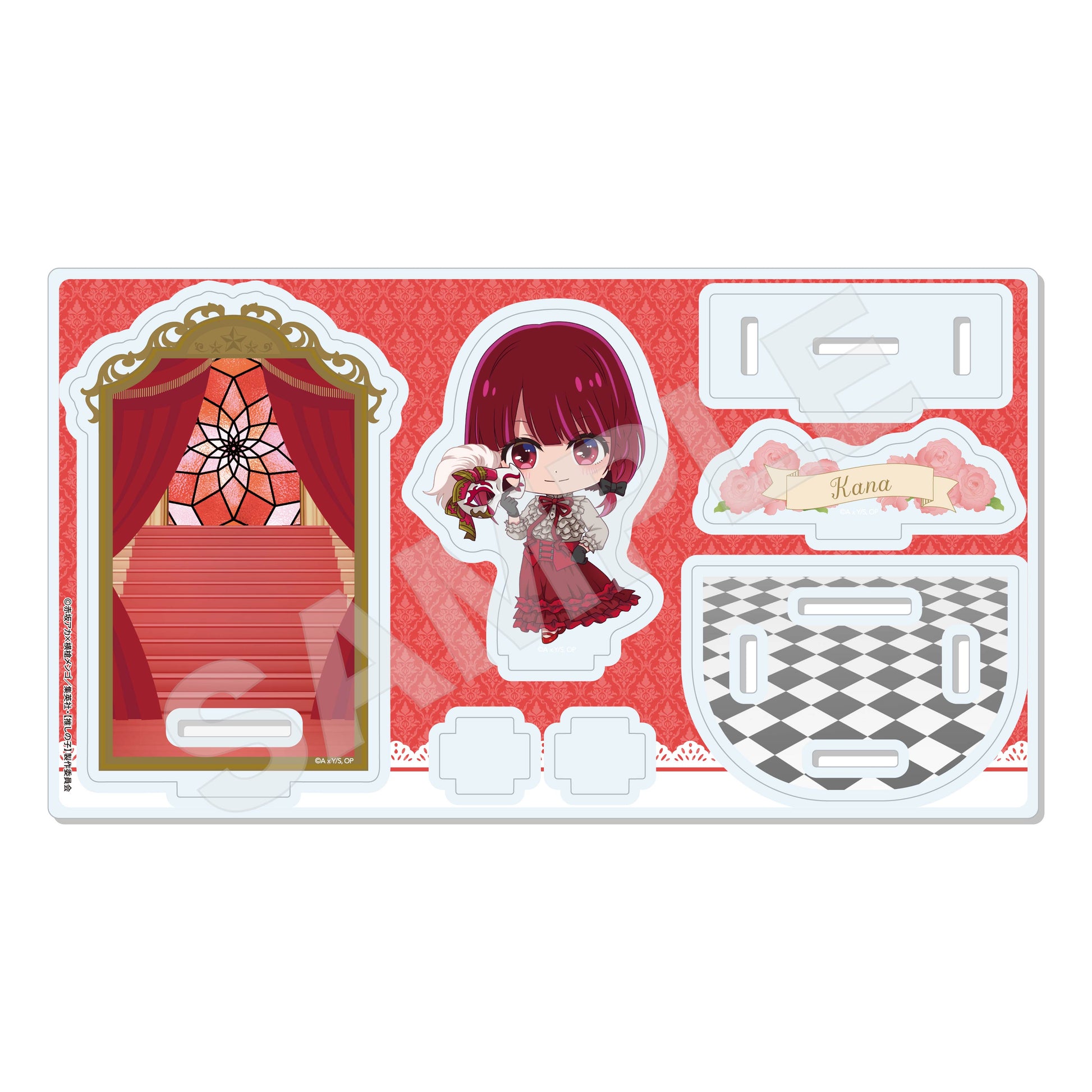 【推しの子】_ジオラマアクリル /04 有馬かな(仮面舞踏会ver.)