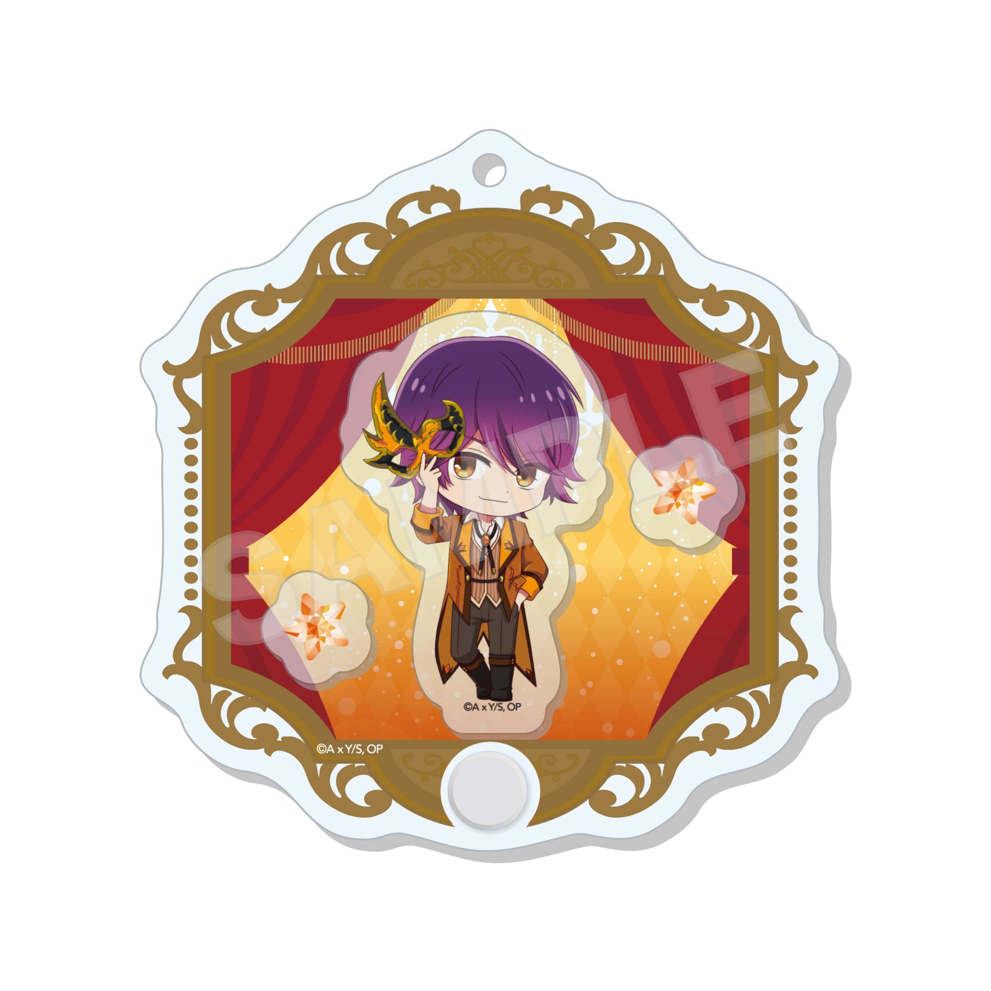 【推しの子】_シャカシャカアクキー /14 鳴嶋メルト(仮面舞踏会ver.)