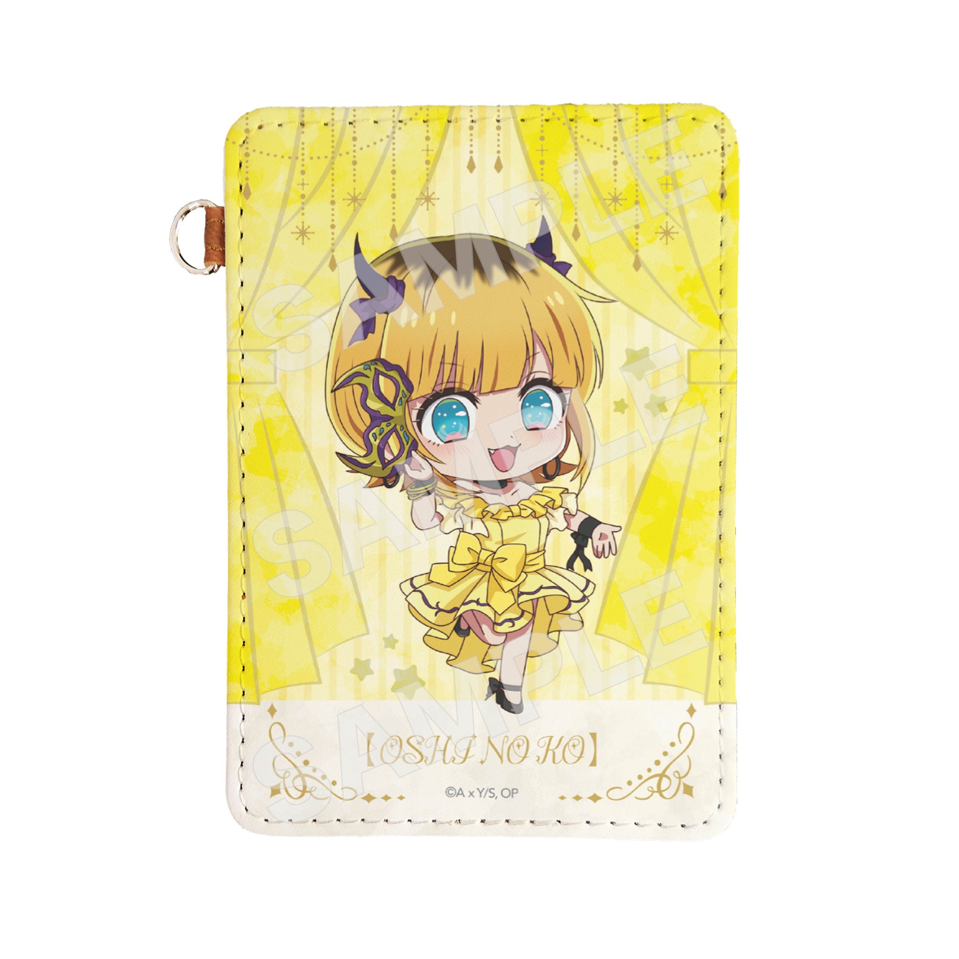 【推しの子】_レザーパスケース /11 MEMちょ(仮面舞踏会ver.)