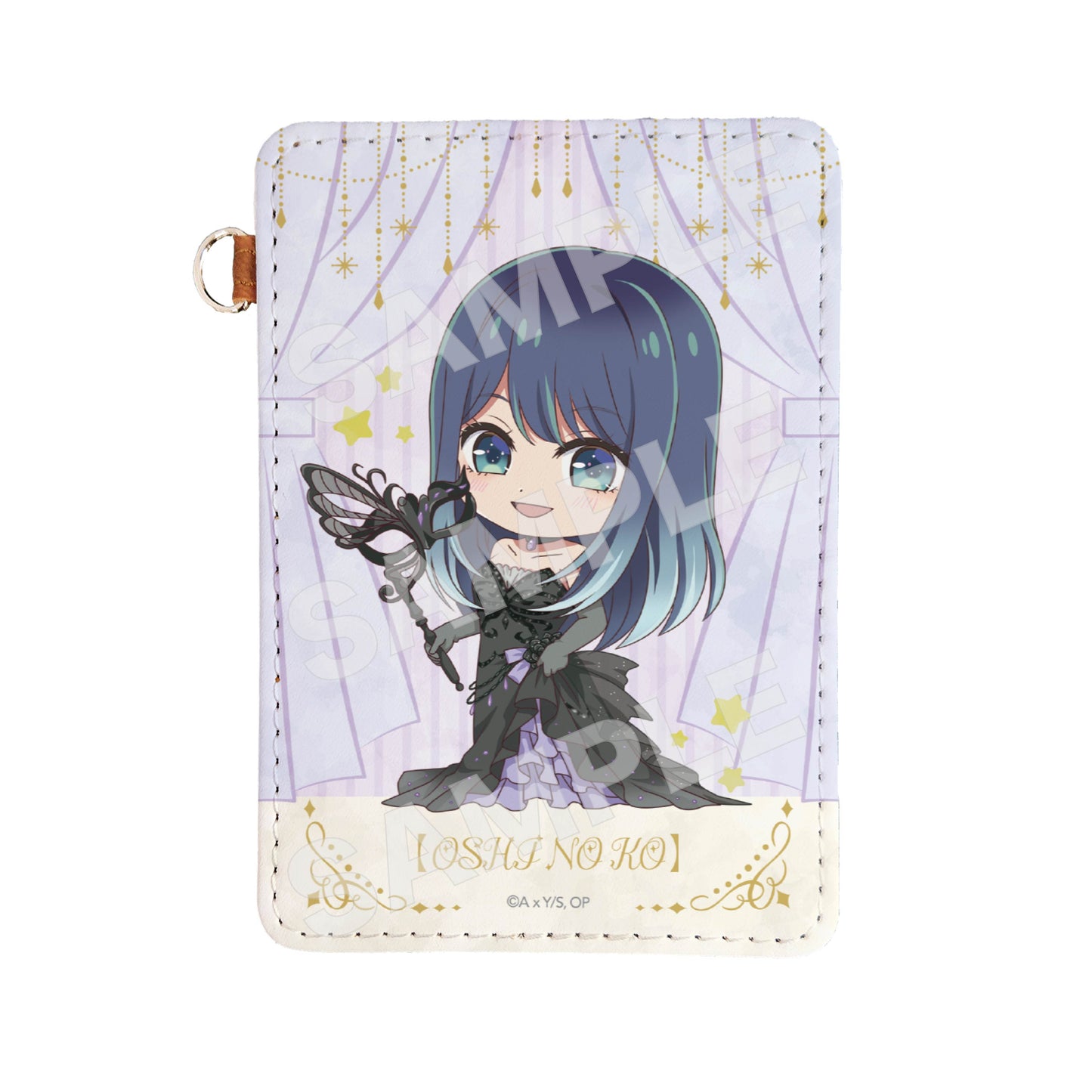 【推しの子】_レザーパスケース /12 黒川あかね(仮面舞踏会ver.)