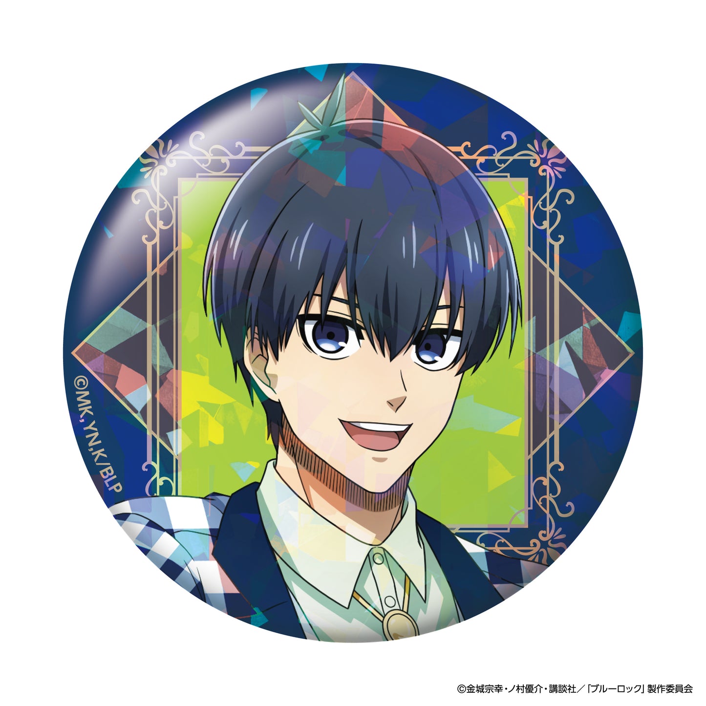 ブルーロック_トレーディングホログラム缶バッジ（単品のみ）