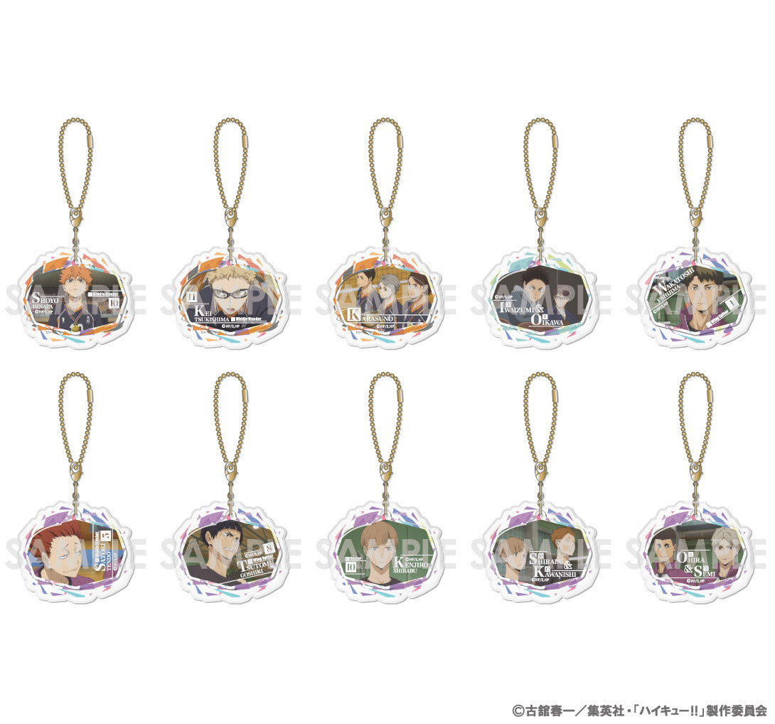 ハイキュー!!_プロテクトクリアチャーム 第4試合【コンプリートBOX／10個入り】