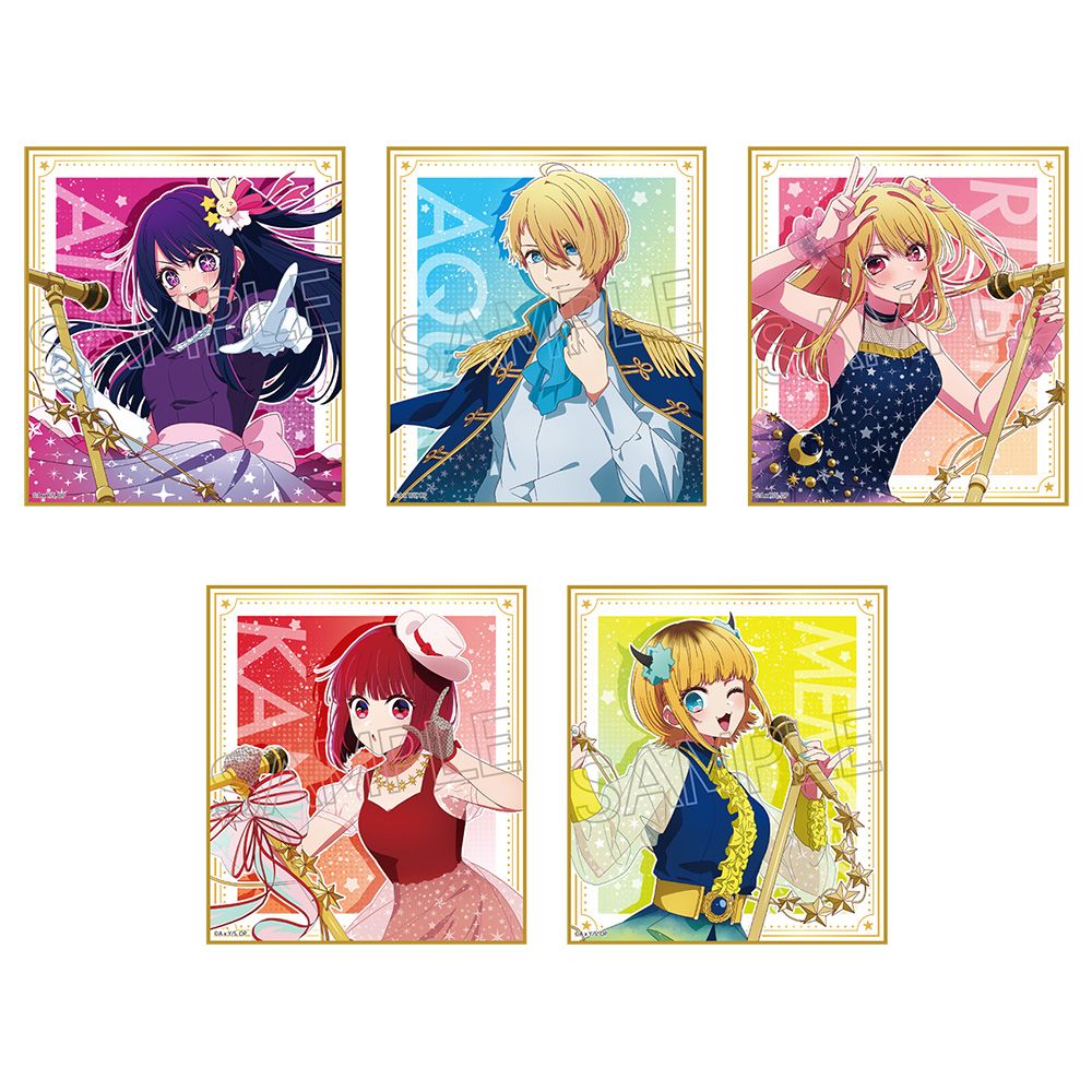 【推しの子】_トレーディング色紙 -Twinkle Star-【コンプリートBOX／5個入り】