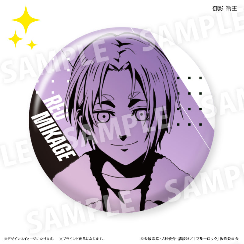 ブルーロック_線画トレーディング缶バッジ　【全10種】【コンプリートBOX/10個入り】