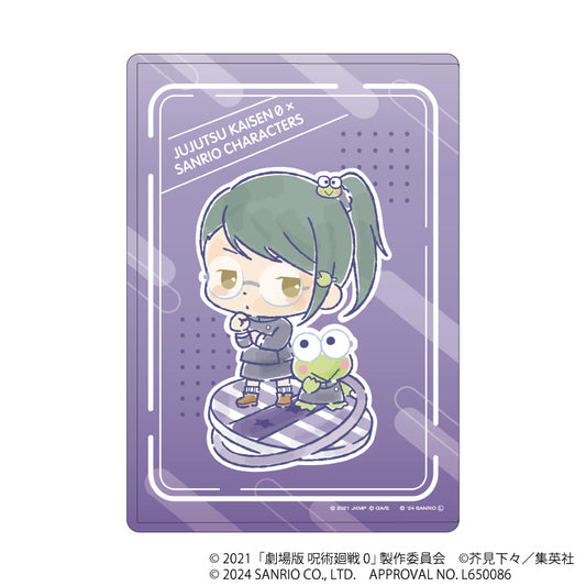 劇場版 呪術廻戦 0×サンリオキャラクターズ_キャラクリアケース 02/禪院真希×けろけろけろっぴ(コラボイラスト)