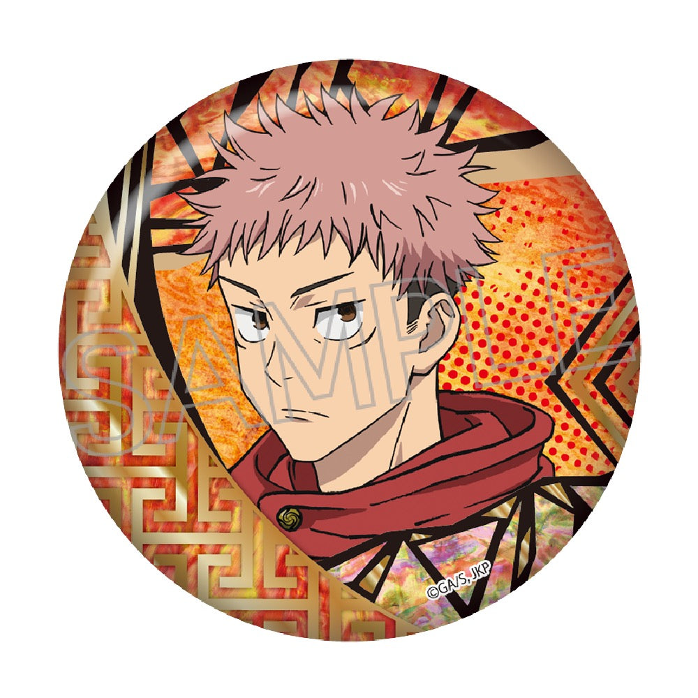 呪術廻戦_螺鈿風シリーズ 箔押し缶バッジ Vol.2【BOX／8個入り】