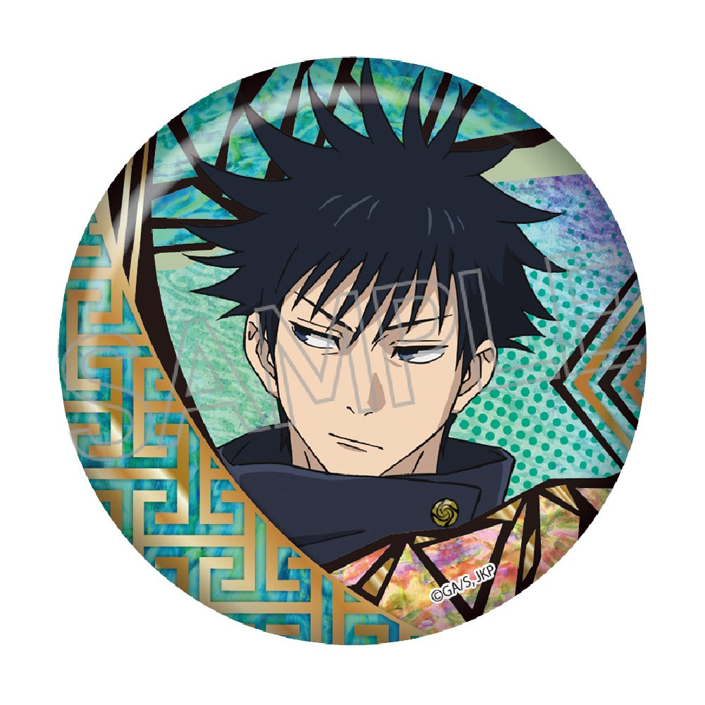 呪術廻戦_螺鈿風シリーズ 箔押し缶バッジ Vol.2【BOX／8個入り】