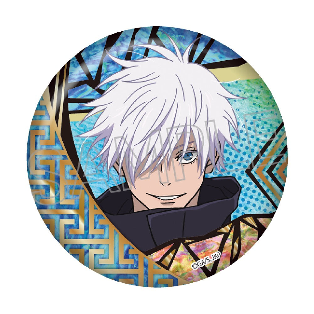 呪術廻戦_螺鈿風シリーズ 箔押し缶バッジ Vol.2【BOX／8個入り】