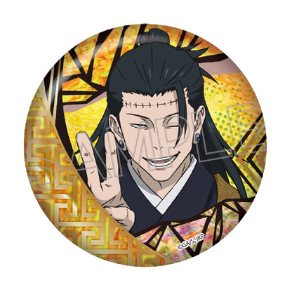 呪術廻戦_螺鈿風シリーズ 箔押し缶バッジ Vol.2【BOX／8個入り】