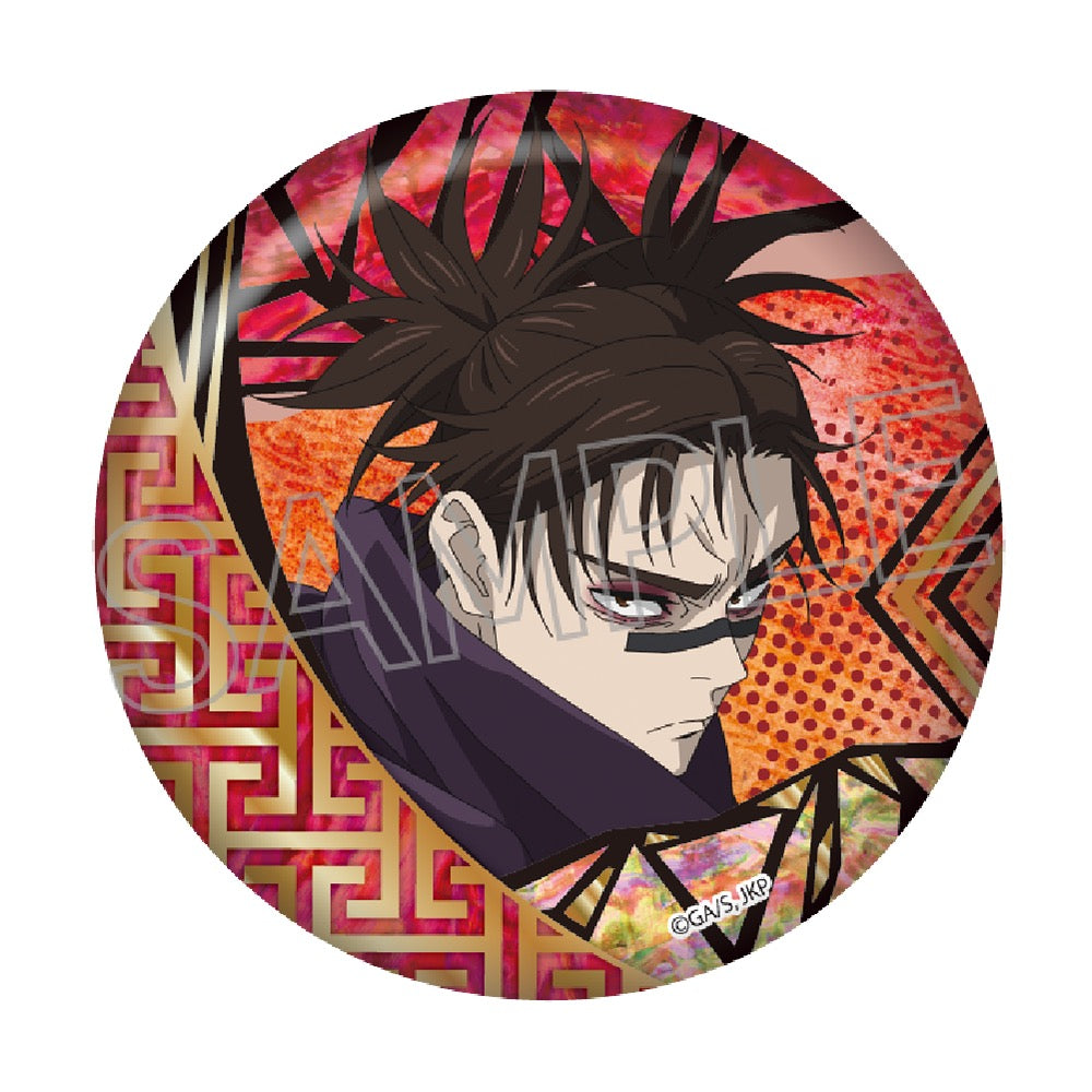 呪術廻戦_螺鈿風シリーズ 箔押し缶バッジ Vol.2【BOX／8個入り】