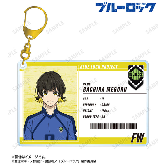 ブルーロック_蜂楽 廻 選手カード風BIGアクリルキーホルダー
