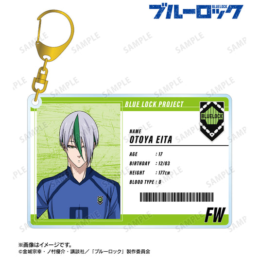 ブルーロック_乙夜 影汰 選手カード風BIGアクリルキーホルダー