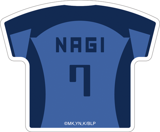 ブルーロック_ユニフォーム形クリップマグネット／凪 誠士郎