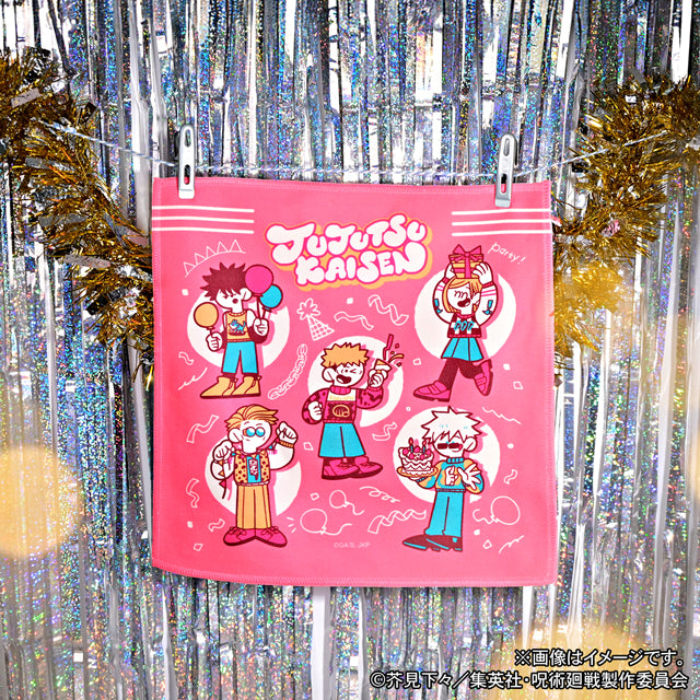 呪術廻戦_アグリーセーターパーティー! ハンドタオル(虎杖・伏黒・釘崎・七海・五条)