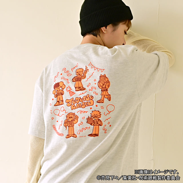 呪術廻戦_アグリーセーターパーティー! クルーネックTシャツ(虎杖・伏黒・釘崎・七海・五条)