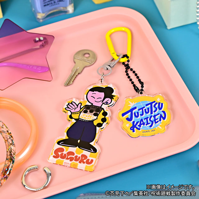 呪術廻戦_アグリーセーターパーティー! デタッチャブルアクリルキーホルダー(夏油傑/懐玉・玉折)