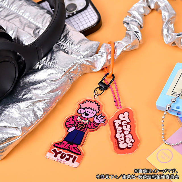 呪術廻戦_アグリーセーターパーティー! デタッチャブルアクリルキーホルダー(虎杖悠仁)