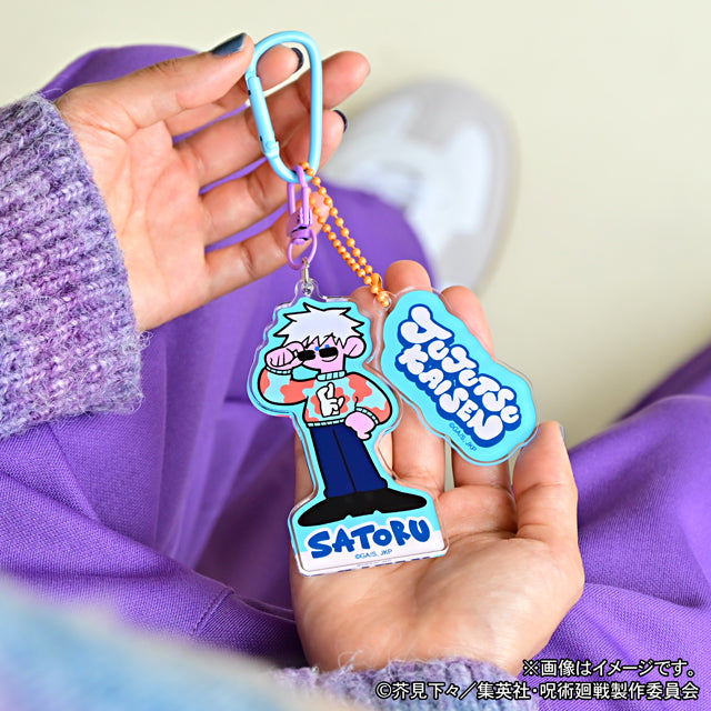 呪術廻戦_アグリーセーターパーティー! デタッチャブルアクリルキーホルダー(五条悟)