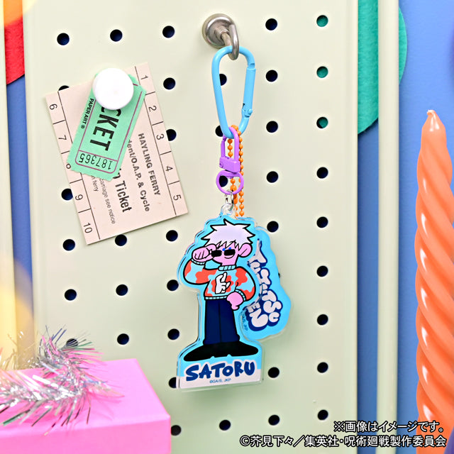 呪術廻戦_アグリーセーターパーティー! デタッチャブルアクリルキーホルダー(五条悟)