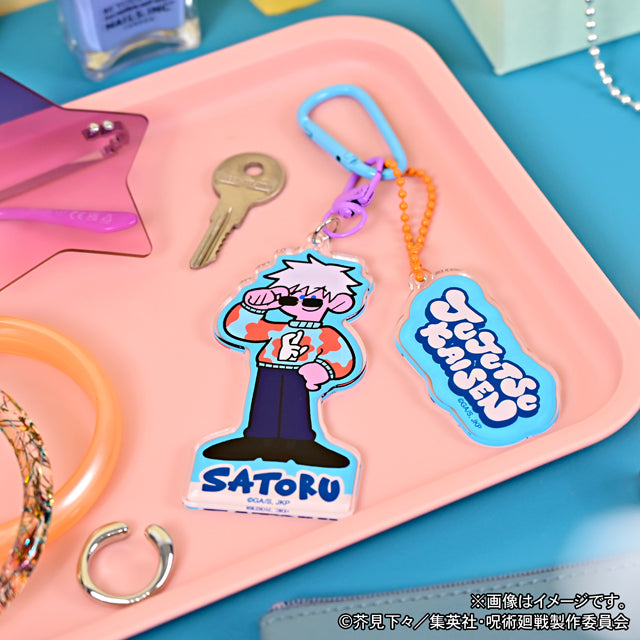 呪術廻戦_アグリーセーターパーティー! デタッチャブルアクリルキーホルダー(五条悟)