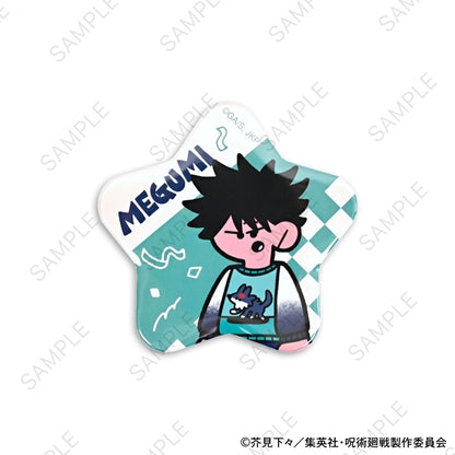 呪術廻戦_アグリーセーターパーティー! 星型缶バッジ(伏黒恵)