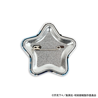 呪術廻戦_アグリーセーターパーティー! 星型缶バッジ(五条悟)