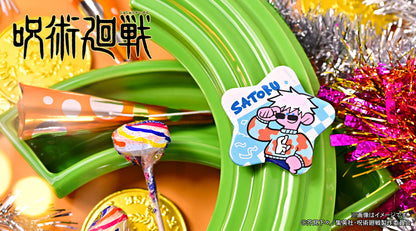 呪術廻戦_アグリーセーターパーティー! 星型缶バッジ(五条悟)