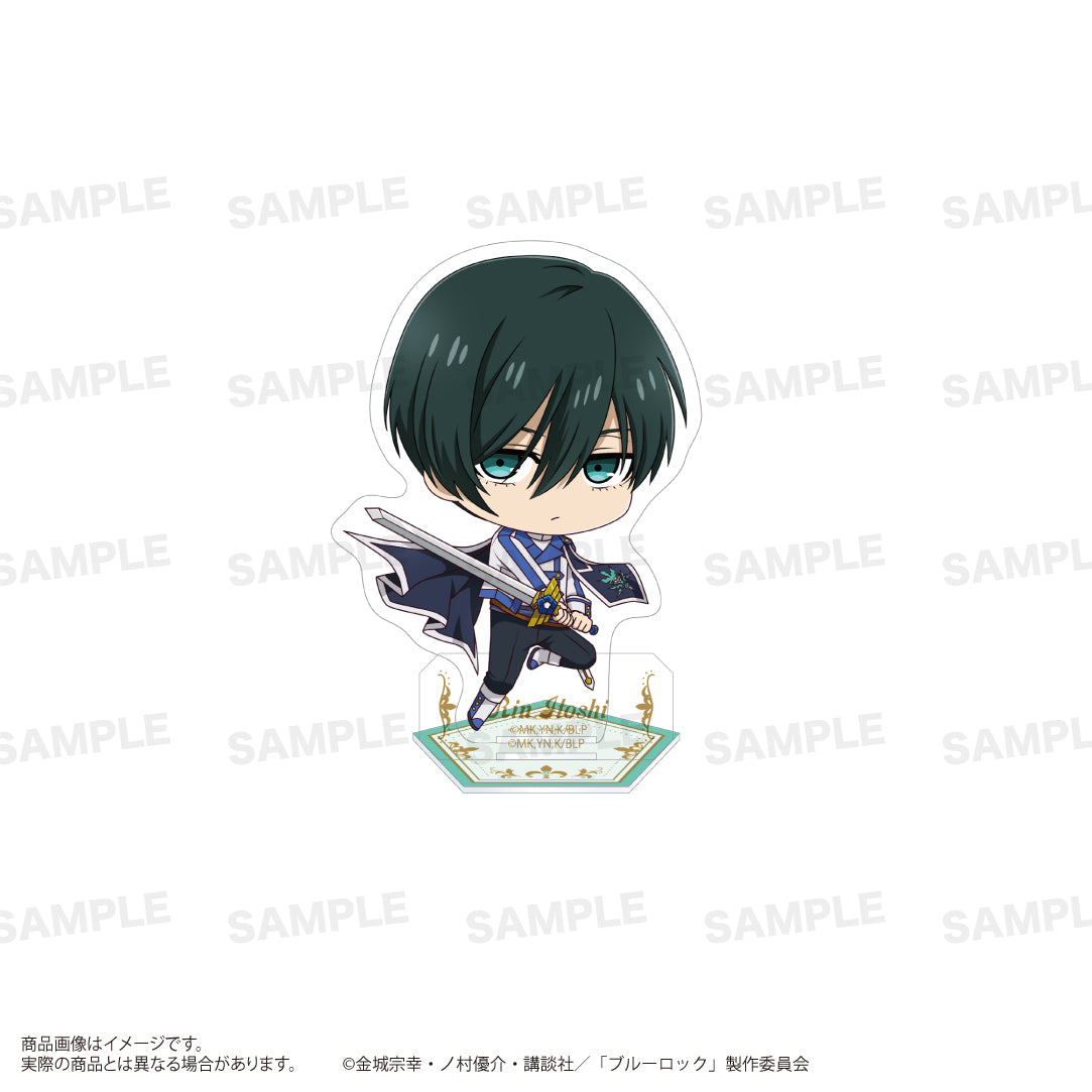 ブルーロック_アクリルスタンド（きゃらほっぴん！）騎士ver. 糸師 凛