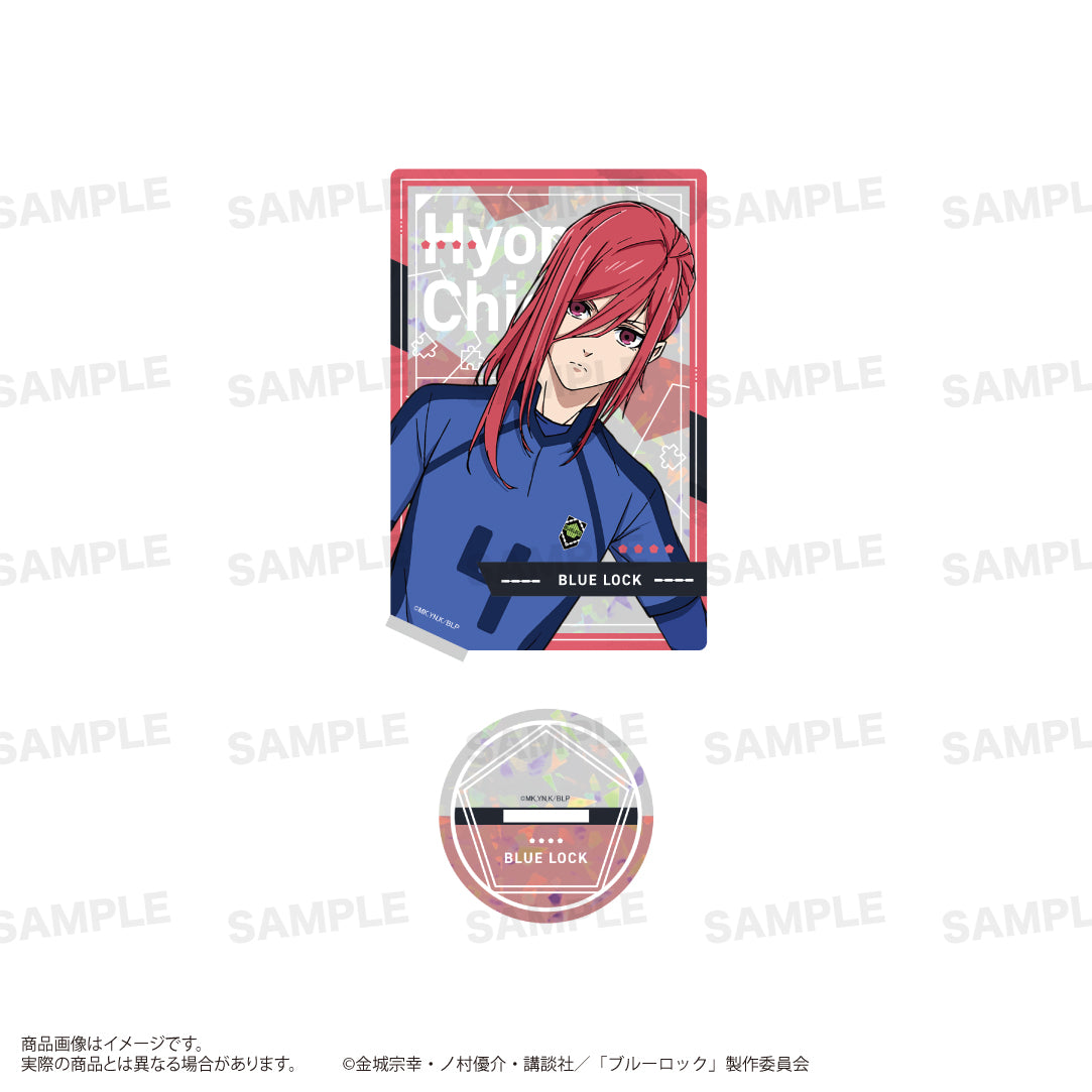 ブルーロック_カード型ホログラムアクリルスタンド 千切 豹馬