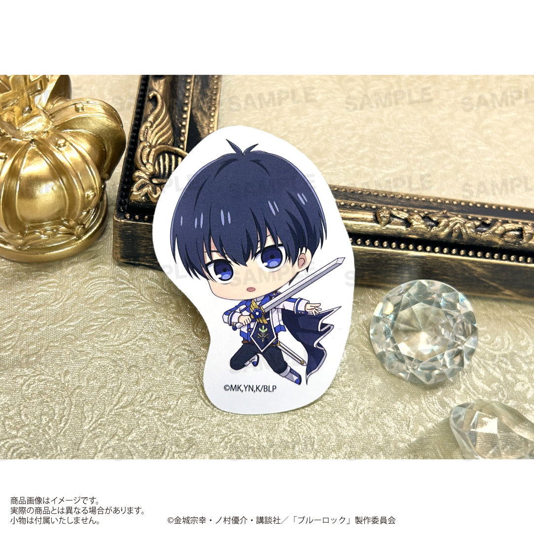 ブルーロック_トレーディングダイカットステッカー（きゃらほっぴん！）騎士ver.【コンプリートBOX／10個入り】