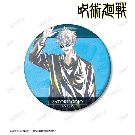 呪術廻戦_五条 悟 Ani-Art 第5弾 100mm缶バッジ