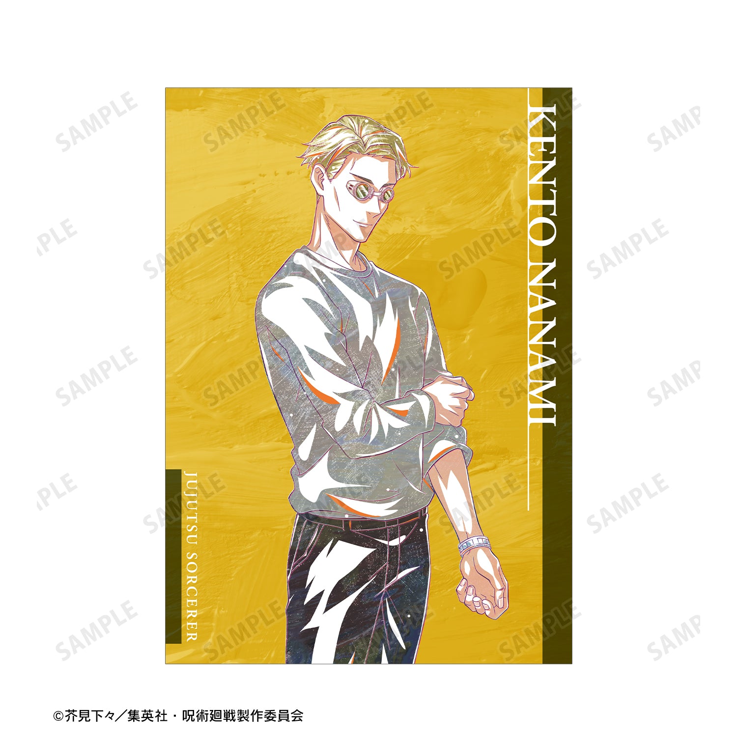 呪術廻戦_七海建人 Ani-Art 第5弾 A5イラストカード