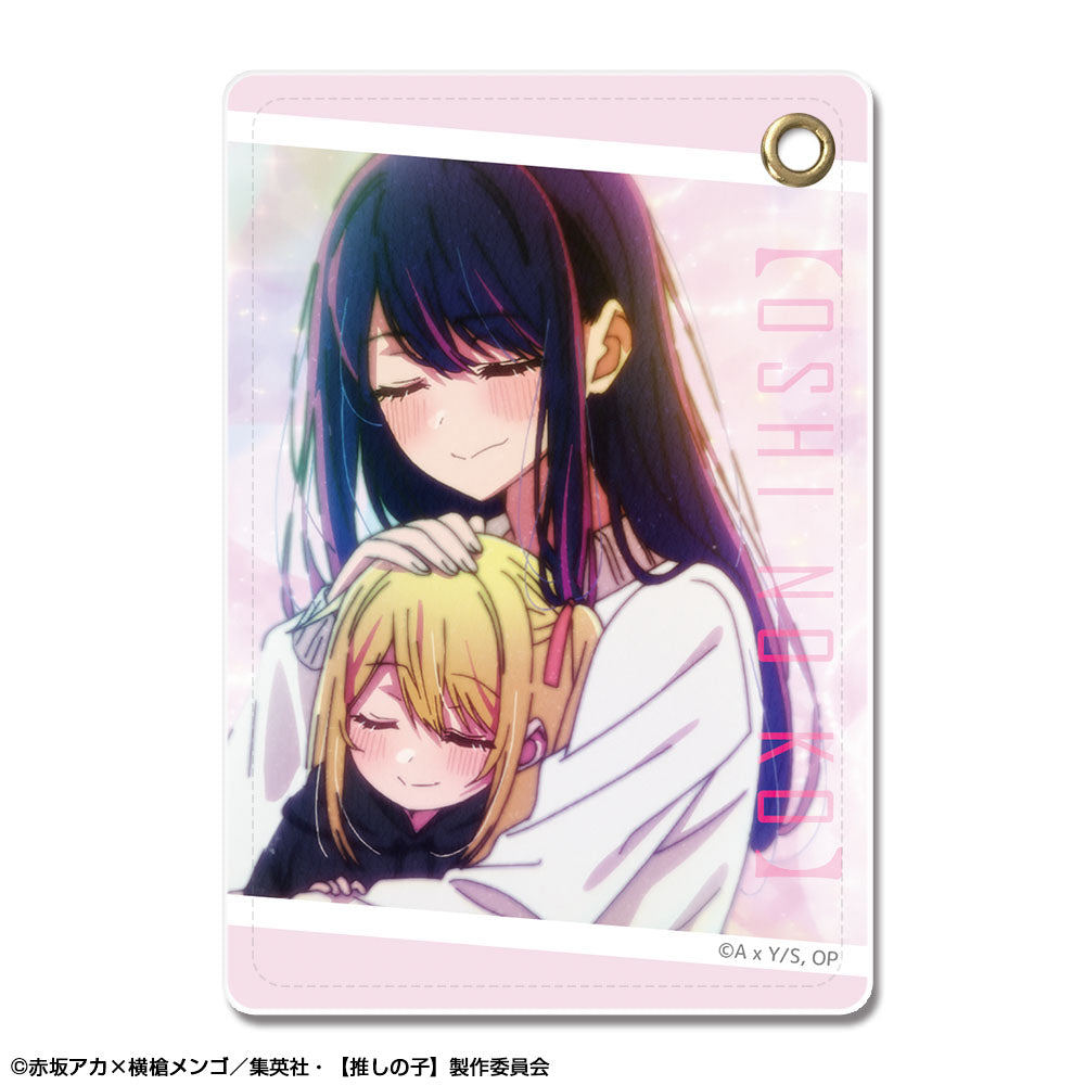 【推しの子】_レザーパスケース Ver.3 デザイン09(アイ&ルビー)