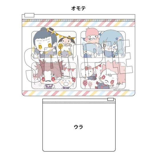 呪術廻戦 渋谷事変 × サンリオキャラクターズ_フラットポーチ B