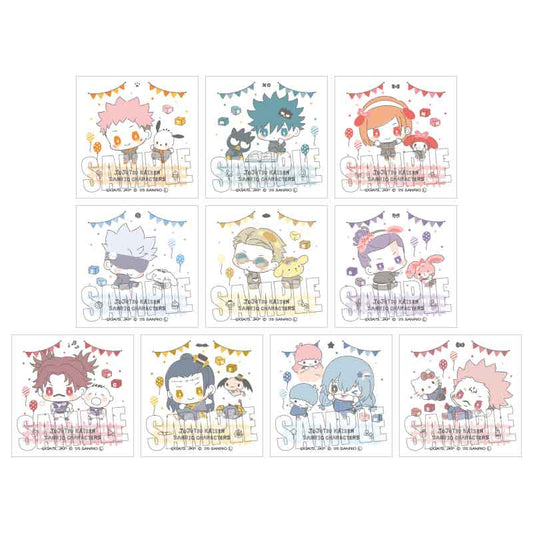 呪術廻戦 渋谷事変 × サンリオキャラクターズ_トレーディングマグネット【OPP／10個入り】【コンプリートBOX】