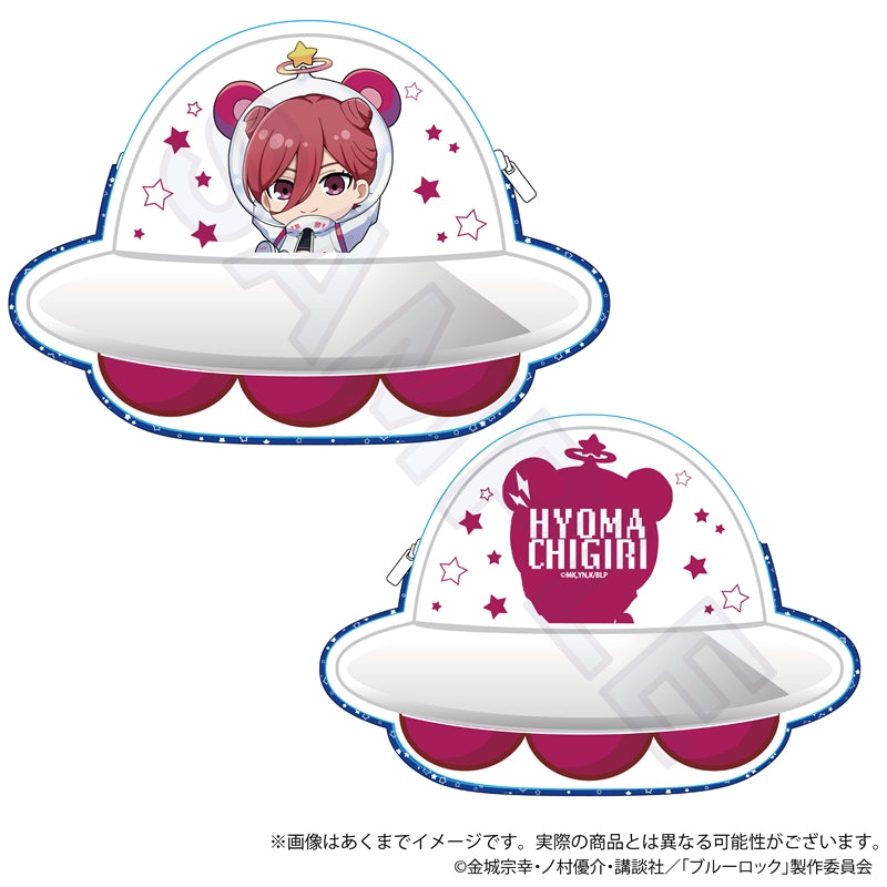 ブルーロック_ダイカットポーチ うちゅーじん ver.千切 豹馬