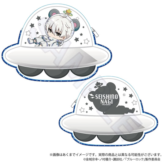 ブルーロック_ダイカットポーチ うちゅーじん ver.凪 誠士郎
