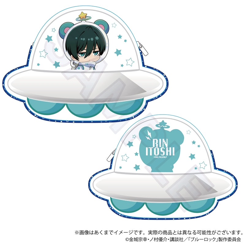 ブルーロック_ダイカットポーチ うちゅーじん ver.糸師 凛