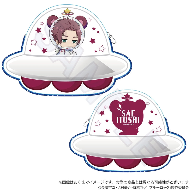 ブルーロック_ダイカットポーチ うちゅーじん ver.糸師 冴