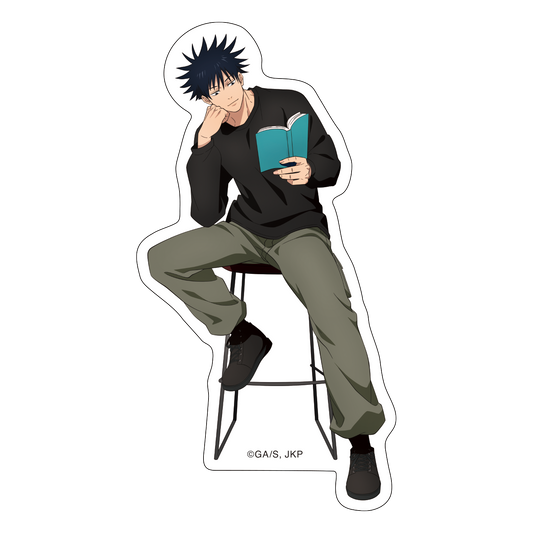 呪術廻戦　第2期_ダイカットステッカー／伏黒恵　読書