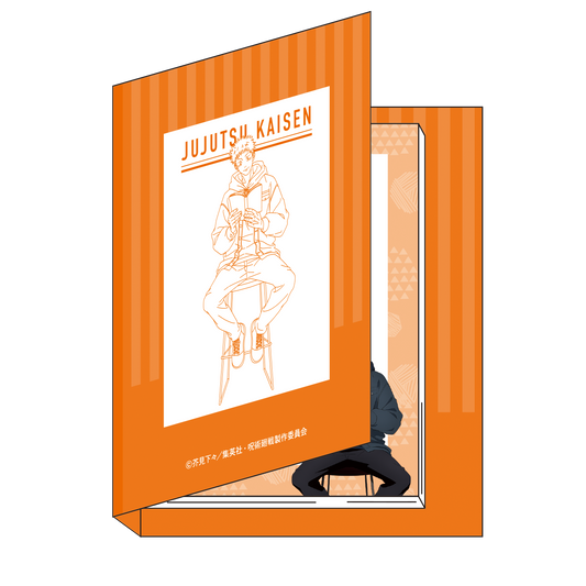 呪術廻戦　第2期_ブック型メモ　虎杖悠仁　読書