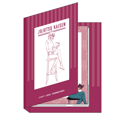 呪術廻戦　第2期_ブック型メモ　禪院真希　読書