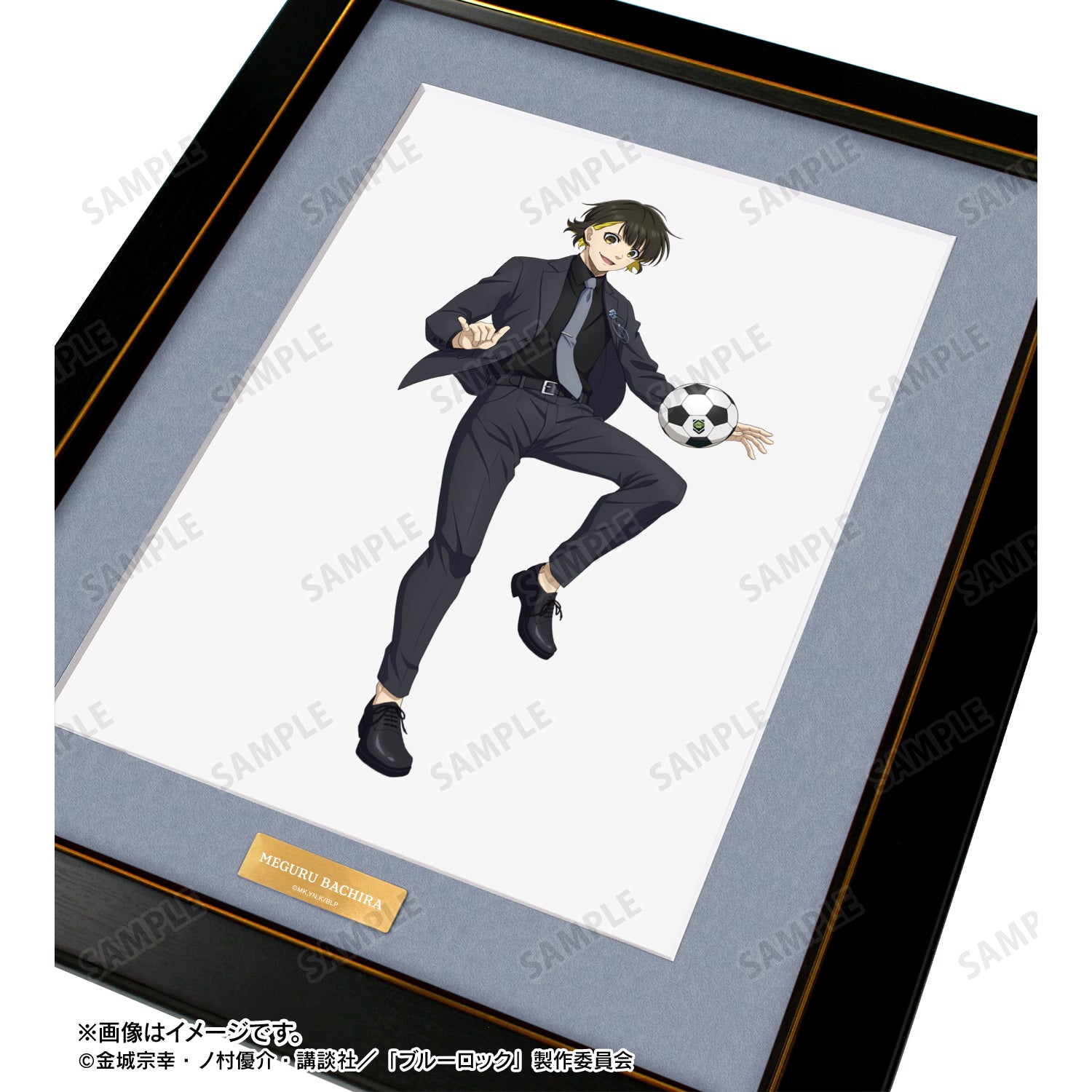 ブルーロック_描き下ろし 蜂楽 廻 スーツモデルver. キャラファイングラフ